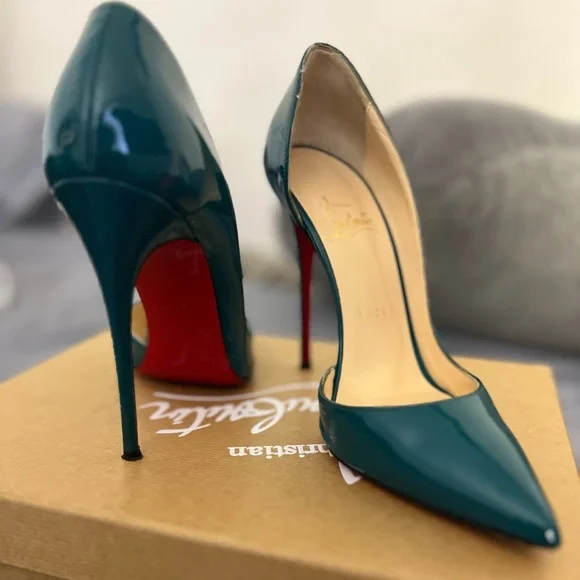 Kate Heels So Kate Emerald Green Red Bottoms Christian Louboutin
